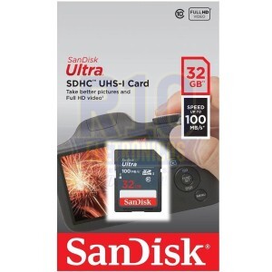 MEMÓRIA SDHC 32GB ULTRA 100MB/S C10 SANDISK
