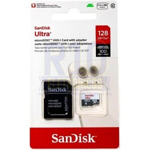 MICRO SD 128GB SANDISK ULTRA 100MB/S C10