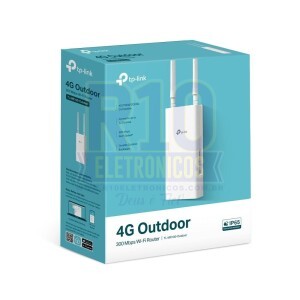 ROTEADOR TP-LINK 4G TL-MR100-OUTDOOR 300MBPS IP65