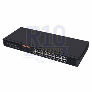 SWITCH REDE 24 PORTAS KNUP SW108 GIGABIT MDI/MDI-X