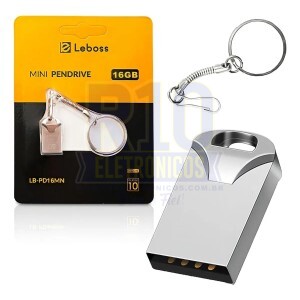 PENDRIVE 16GB METAL FIT LEBOSS LB-PD16MN