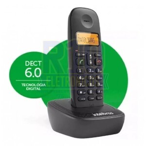 TELEFONE INTELBRAS SEM FIO TS-2510 C/BINA BIVOLT