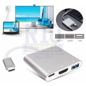 ADAPTADOR TIPO-C HDTV IT-BLUE LE-5573 USB/HDMI/TIPO-C