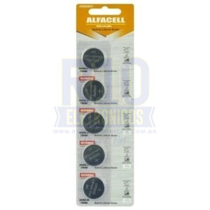 BATERIA 2032 ALFACELL CR2032 CARTELA C/5