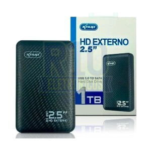 HD EXTERNO 1TB KNUP KP-HD807 USB 3.0 5GB/S 2,5