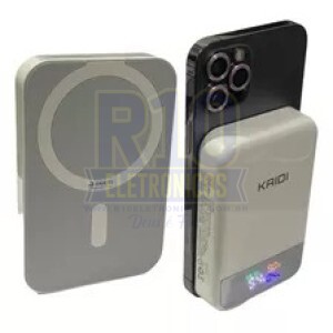 POWER BANK KAIDI 10000MAH KD-998 MAGSAFE COM VISOR