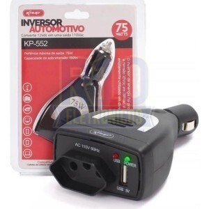 INVERSOR AUTOMOTIVO KNUP KP-552 75WATTS