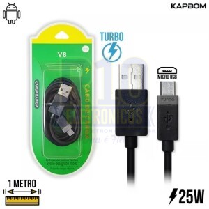 CABO USB V8 KAPBOM 25W KAP-318