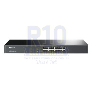 SWITCH TP-LINK 16 PORTAS TL-SF1016 RACKMOUNT 10/100MBPS