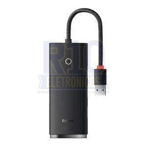 HUB USB BASEUS LITE SERIES OH012 4IN1 4USB-A + 1USB-C (TIPO-C) WKQX030001