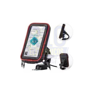 SUPORTE VEICULAR BMAX BMG-19 CASE PARA MOTO COM USB