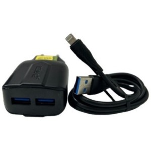 CARREGADOR LIGHTNING LELONG LE-242FP 5.1A 2USB (IPHONE)