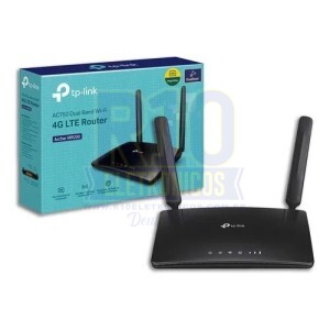 ROTEADOR TP-LINK ARCHER MR200 AC750 4G LTE DUAL BAND 2 ANTENAS